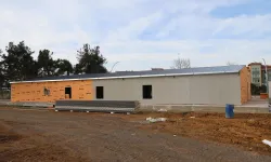 Gebze'de geçici kaymakamlık binasında çalışmalar sürüyor