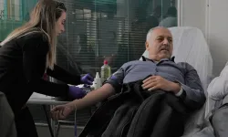 Keçiören'de Kızılay'a kan bağışı desteği