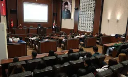 Keçiören'de stajyer öğrencilere sağlık eğitimi