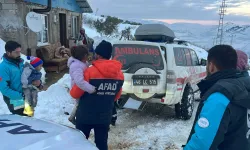 AFAD koordinasyonunda Onikişubat'ta zorlu kış şartlarında hayati müdahale