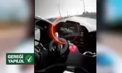 324 kilometre hıza gereği yapıldı!