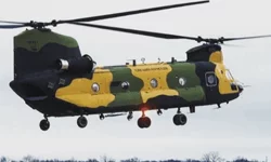 Ankara'da askeri helikopter kaza kırıma uğradı