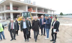 Kocaeli'de Başkan Çiftçi'den spor lisesine yakın takip