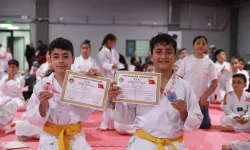 Keçiören'in sporcuları Karate Kuşak Sınavında ter döktü