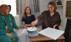 Kanser hastası Neslihan Kır, rölyefle moral buldu…