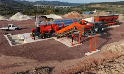 İzmit Belediyesi'nin asfalt plent tesisinde son rötuşlar