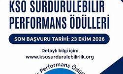 KSO Sürdürülebilir Performans ödülleri için başvuru süresi uzatıldı