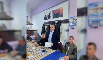 Bandırma'da AK Parti teşkilatının mahallelerde üye katılım çalışmaları sürüyor
