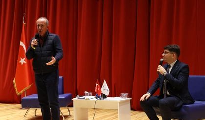 Memleket Partisi Genel Başkanı İnce, Edirne'de gençlerle buluştu: