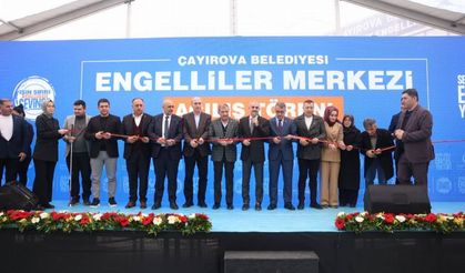 Çayırova Belediyesi Engelliler Merkezi hizmete açıldı
