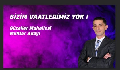 Erol Ergül Muhtarlık için adaylığını açıkladı