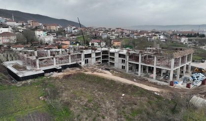 Başiskele Termal Tesis yükseliyor