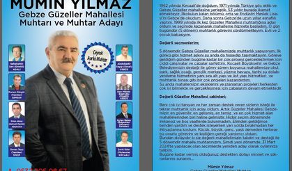 Mümin Yılmaz 6. kez muhtar seçildi