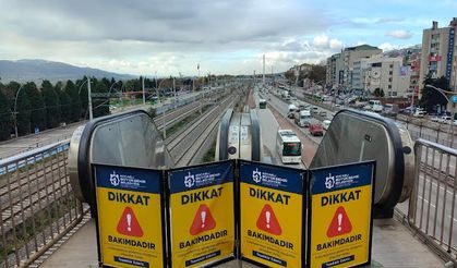 İzmit’teki yürüyen merdiven 2 gün kapalı olacak