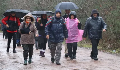 İzmit'te yılın son doğa yürüyüşü Akpınar’da