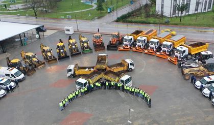 Kartepe belediyesi kar nöbetine hazır