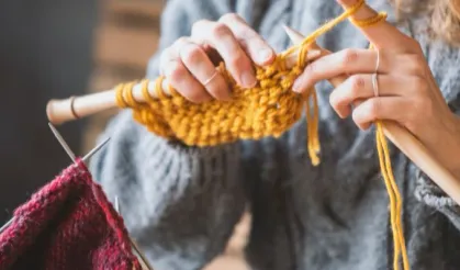 Gölcük'te örgü festivali