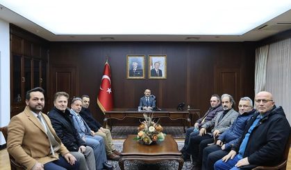 Vali Aktaş, Gebze Trabzonlular Derneği yeni yönetimini ağırladı