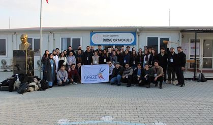 GTÜ' den Depremzede çocuklara bilim şenliği