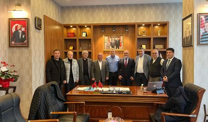 GETİP'ten, Hüsamettin Ergül'e "Hayırlı olsun" ziyareti