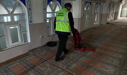 Dilovası Camilerinde Ramazan temizliği