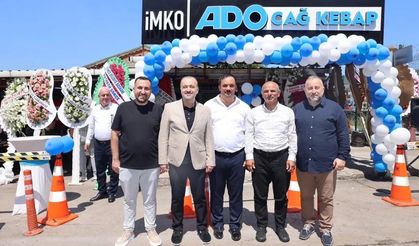 ADO Çağ kebap lokantası törenle kapılarını açtı.