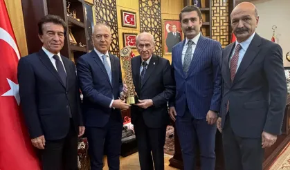 Türkiye Bisiklet Federasyonu'ndan Bahçeli'ye ziyaret