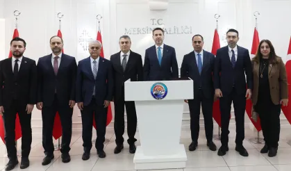 Enerjide yeni sayfa... Bakan Bayraktar Mersin'de