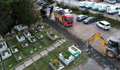 Kocaeli Kent Mezarlığı'nda su sorununa kalıcı çözüm