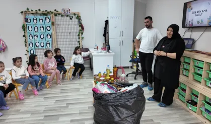 Kocaeli'de minik öğrencilere sıfır atık eğitimi