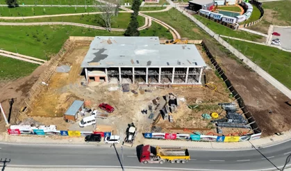 Gebze İtfaiye Hizmet Binası şekilleniyor