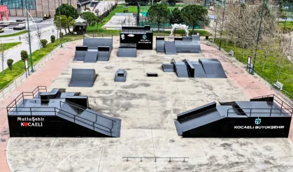 Kocaeli Sekapark'ta Skate Park yenilendi