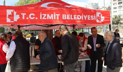 İzmit Belediyesi Cumalık gönül ikramlarını Kozluk'ta yaptı