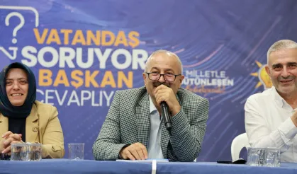 Kocaeli Gebze'de Başkan Büyükgöz, Tatlıkuyu'da vatandaşlarla buluştu