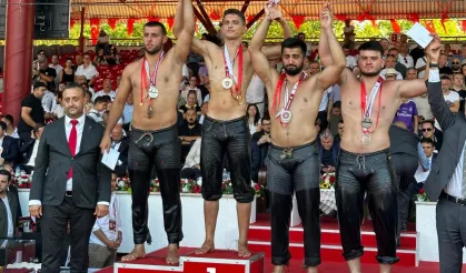 Kocaeli'nin pehlivanı Seçkin Duman Kırkpınar'da tarih yazdı