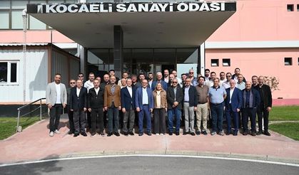 Zeytinoğlu ve Tuğrul, Meclis üyeleri ve OSB Başkanlarıyla bir araya geldi