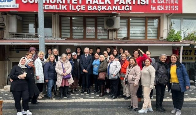 CHP Gemlik Kadın Kolları seçim çalışmalarına başladı