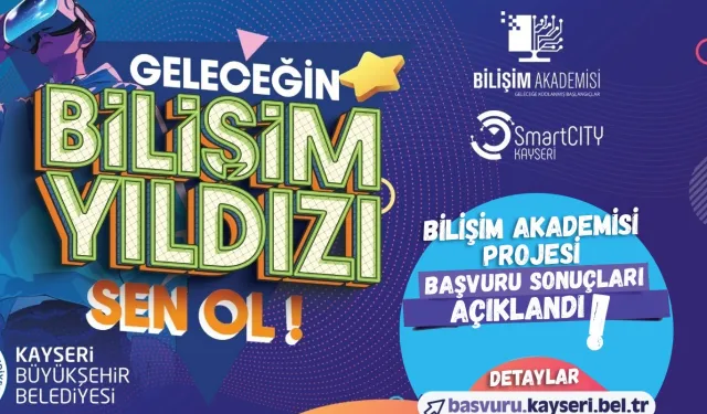 Büyükşehir’in Bilişim Akademisi’nde başvuru sonuçları açıklandı