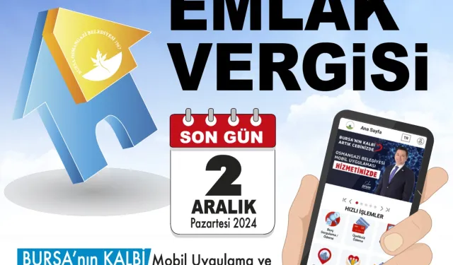 Osmangazi’nden vergi ödeme kolaylığı