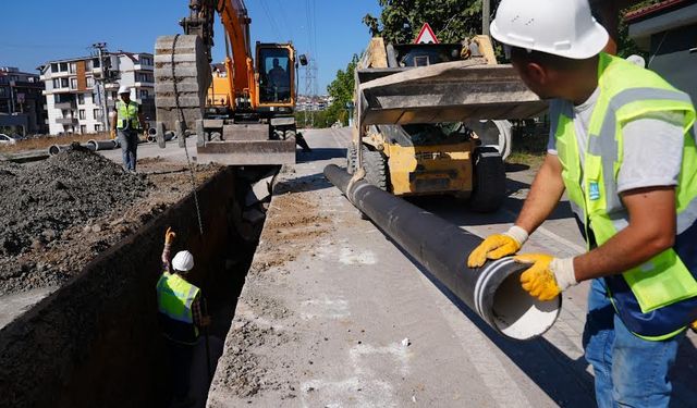 İSU'dan Gölcük'e 168 milyon liralık yatırım