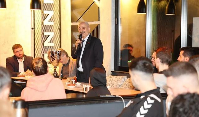 Başkan Büyükgöz Şampiyonları iftarda ağırladı