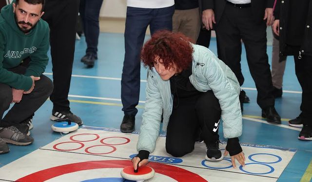 Darıca’da Curling turnuvası heyecanı