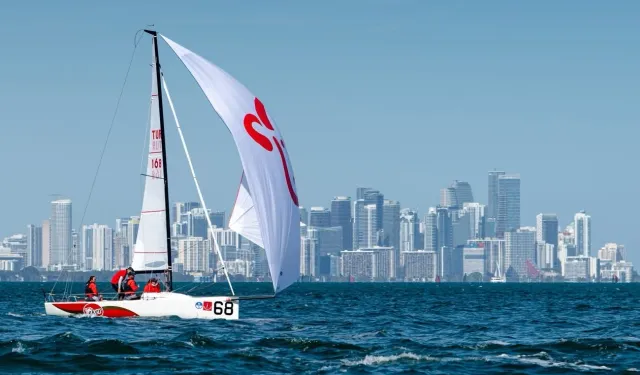 J70 Eker, Miami'de 4 takım arasından sıyrılarak birinci oldu