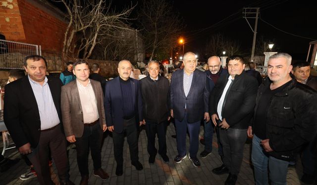 Gebzeliler, Mehmet Başaran'ın iftarına akın etti