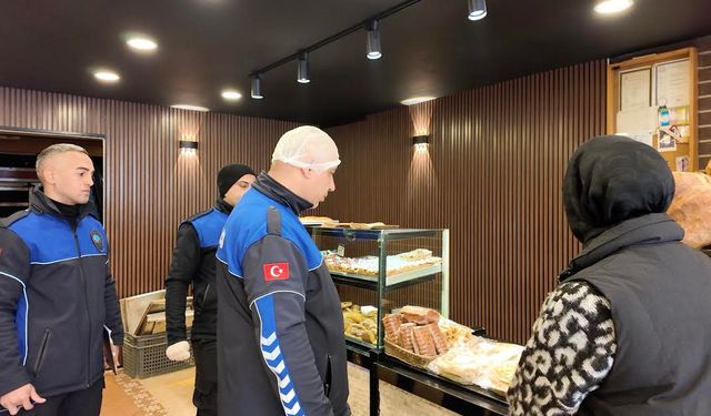 Derince'de Fırın ve Pastanelere Ramazan denetimi