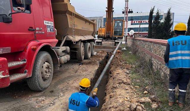 İSU, Gebze Balçık mahallesinde altyapı yeniliyor