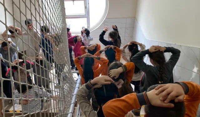 Kocaeli'de 11 okulda afet farkındalığı