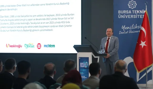 Özer Matlı üniversitelilerle tecrübe paylaştı