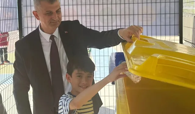 Gölcük'te öğrencilere sıfır atık eğitim sahası