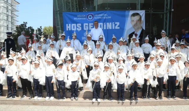 Gölcük'te sünnet çocuklarının mutluluğu şölene dönüştü